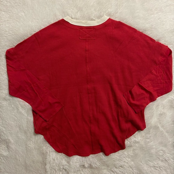 Free People We The Free Jayson Ringer Long Sleeve Shirt - Picture 6 of 9